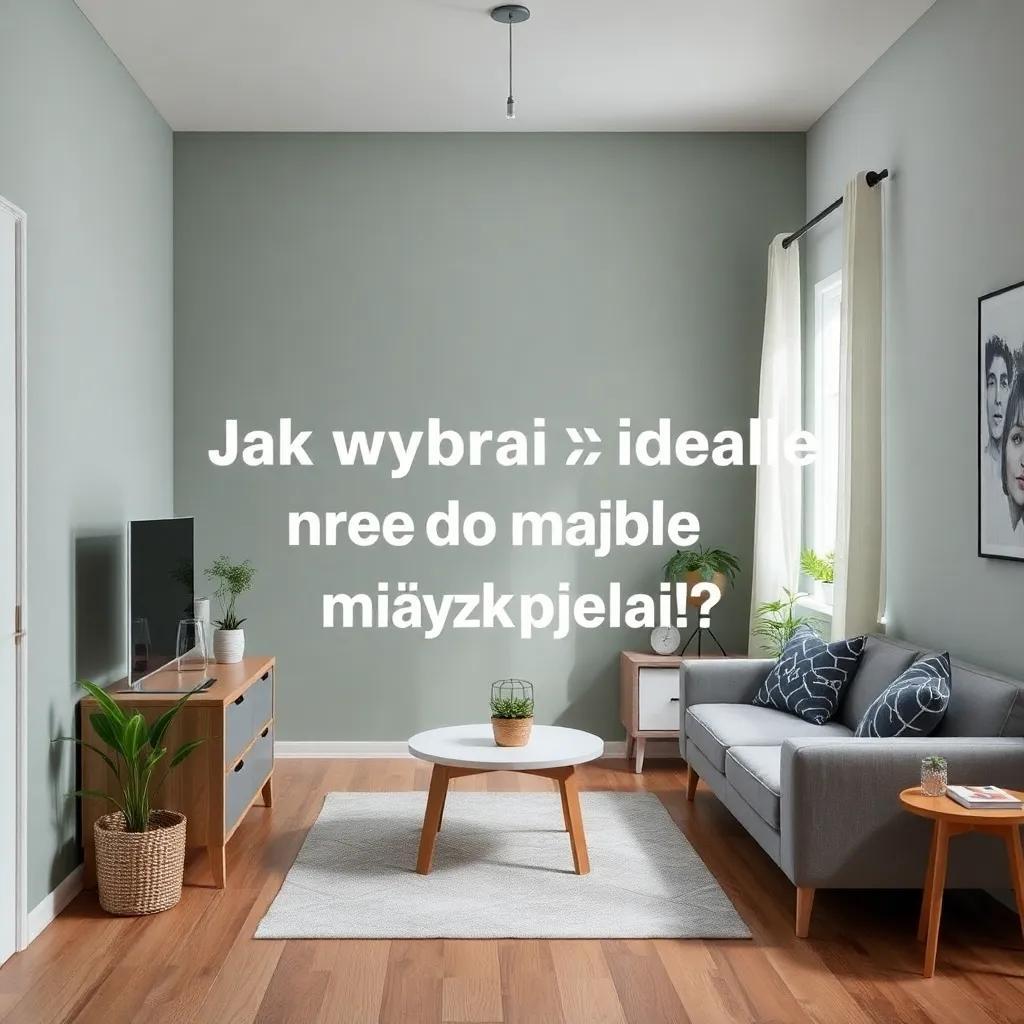 Jak wybrać idealne meble do małych mieszkań?