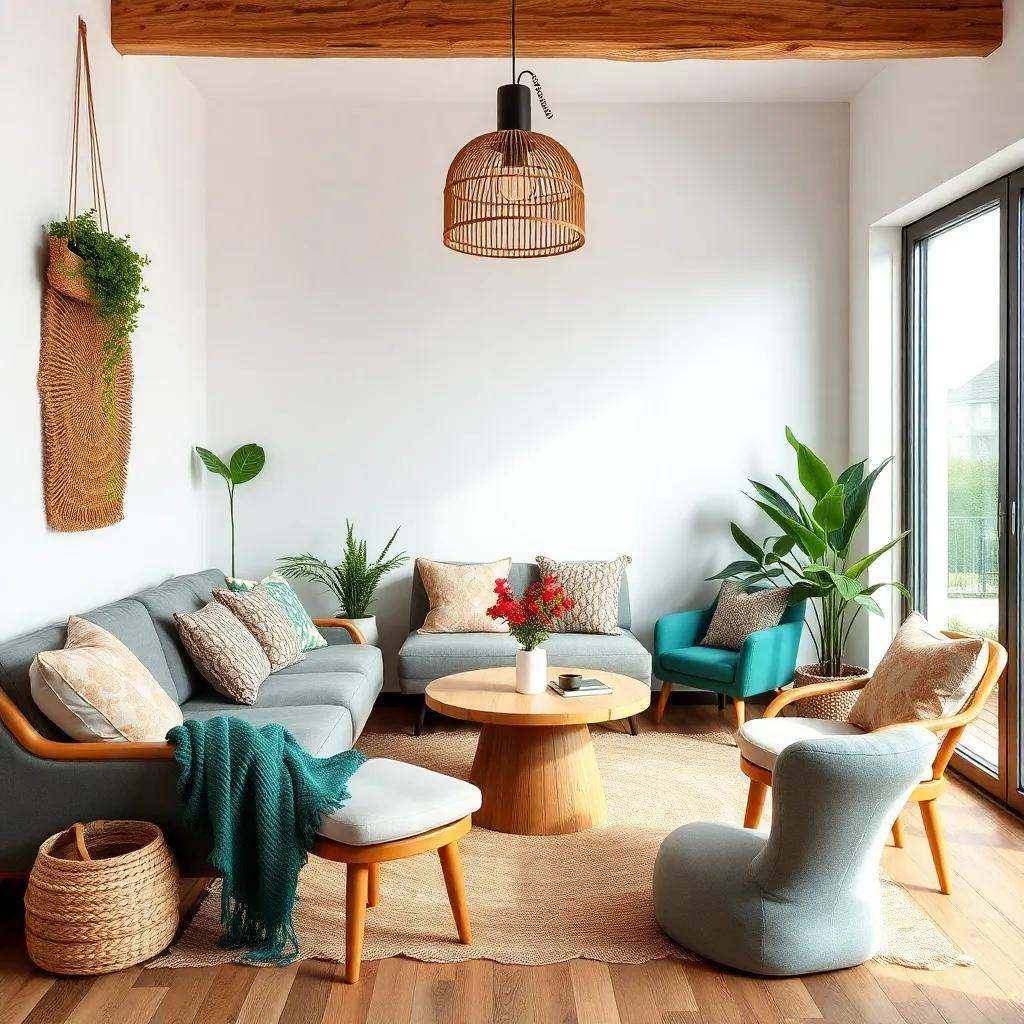 Jak stworzyć przytulny salon w stylu boho