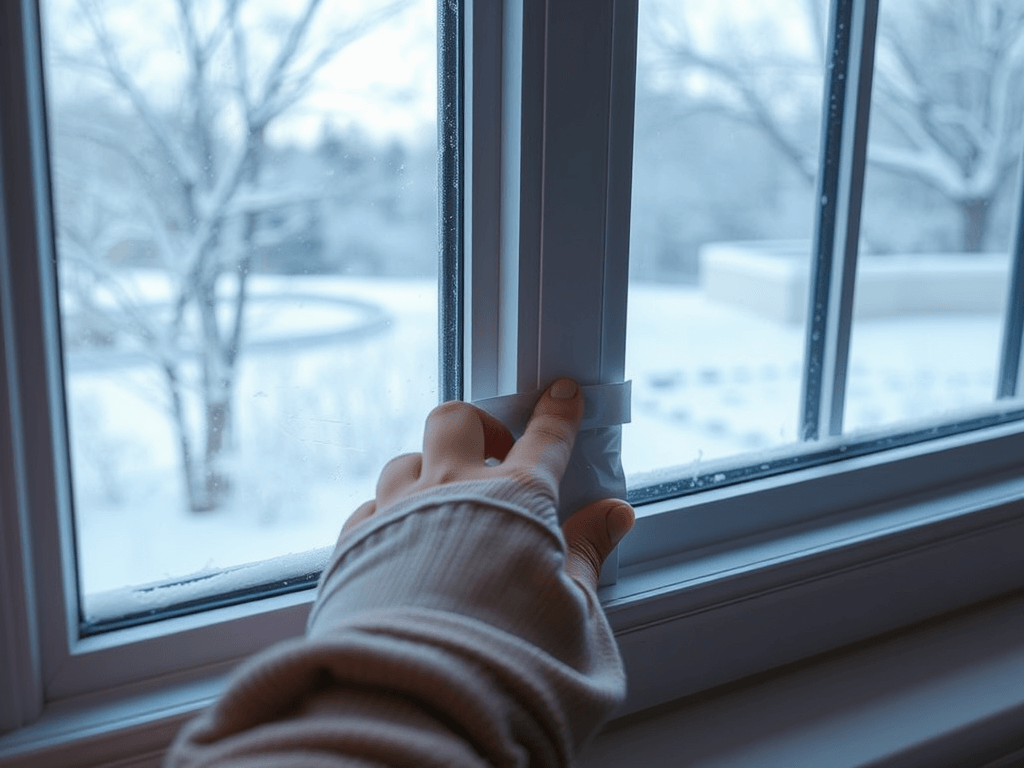 Czym najlepiej uszczelnić okna na zimę?