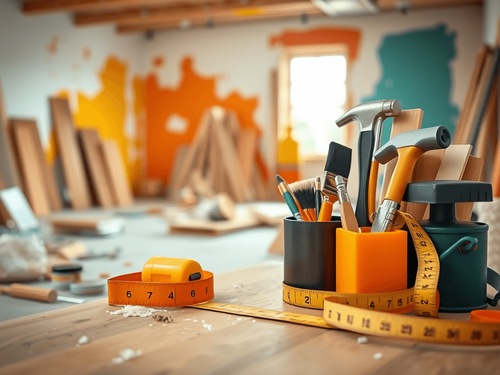 Jakie narzędzia i akcesoria pomogą przy remoncie mieszkania DIY?